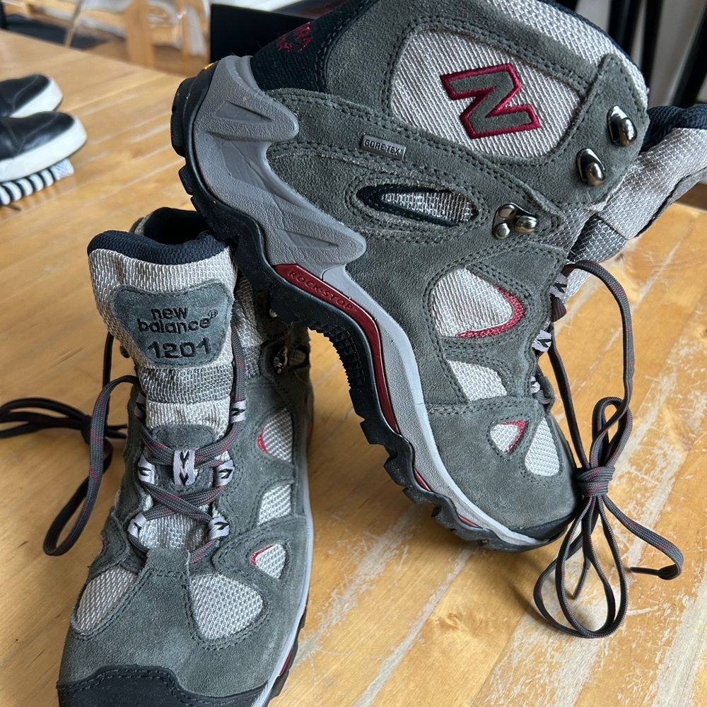 New Balance Women’s Hiking Boots - Gray and Red
